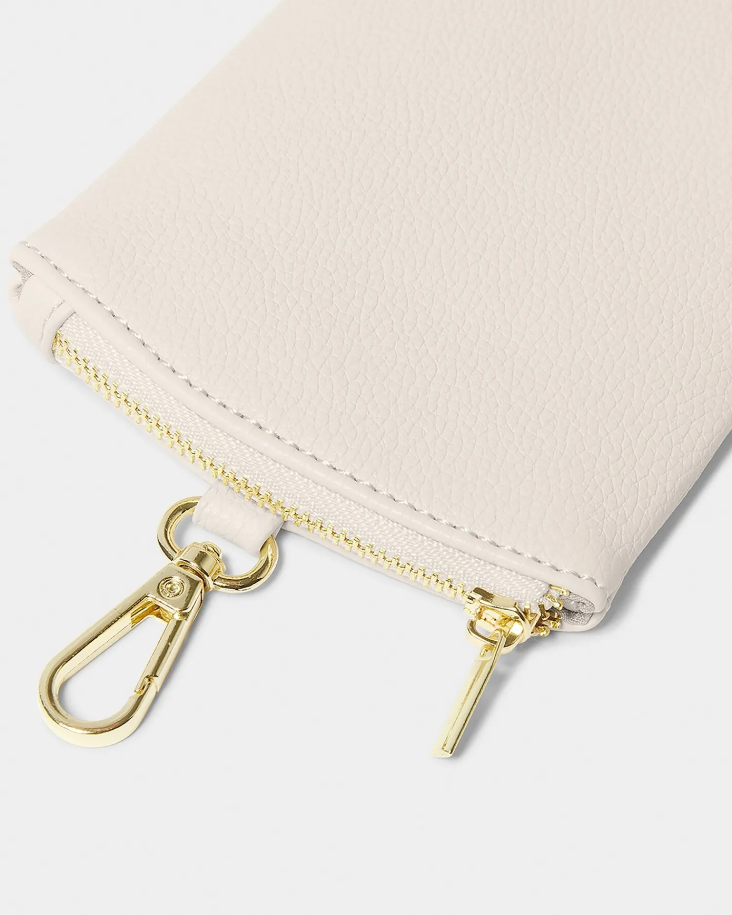 Katie Loxton Clip-On Sunglasses Case Off White New
