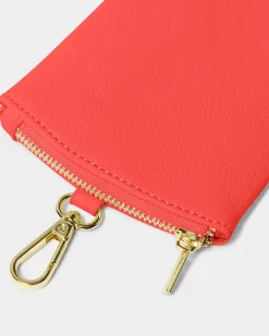 Katie Loxton Clip-On Sunglasses Case Sunset Coral Outlet