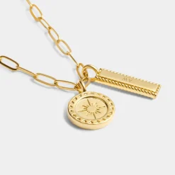 Katie Loxton ' Waterproof Gold Charm Bracelet Collect Adventures Online