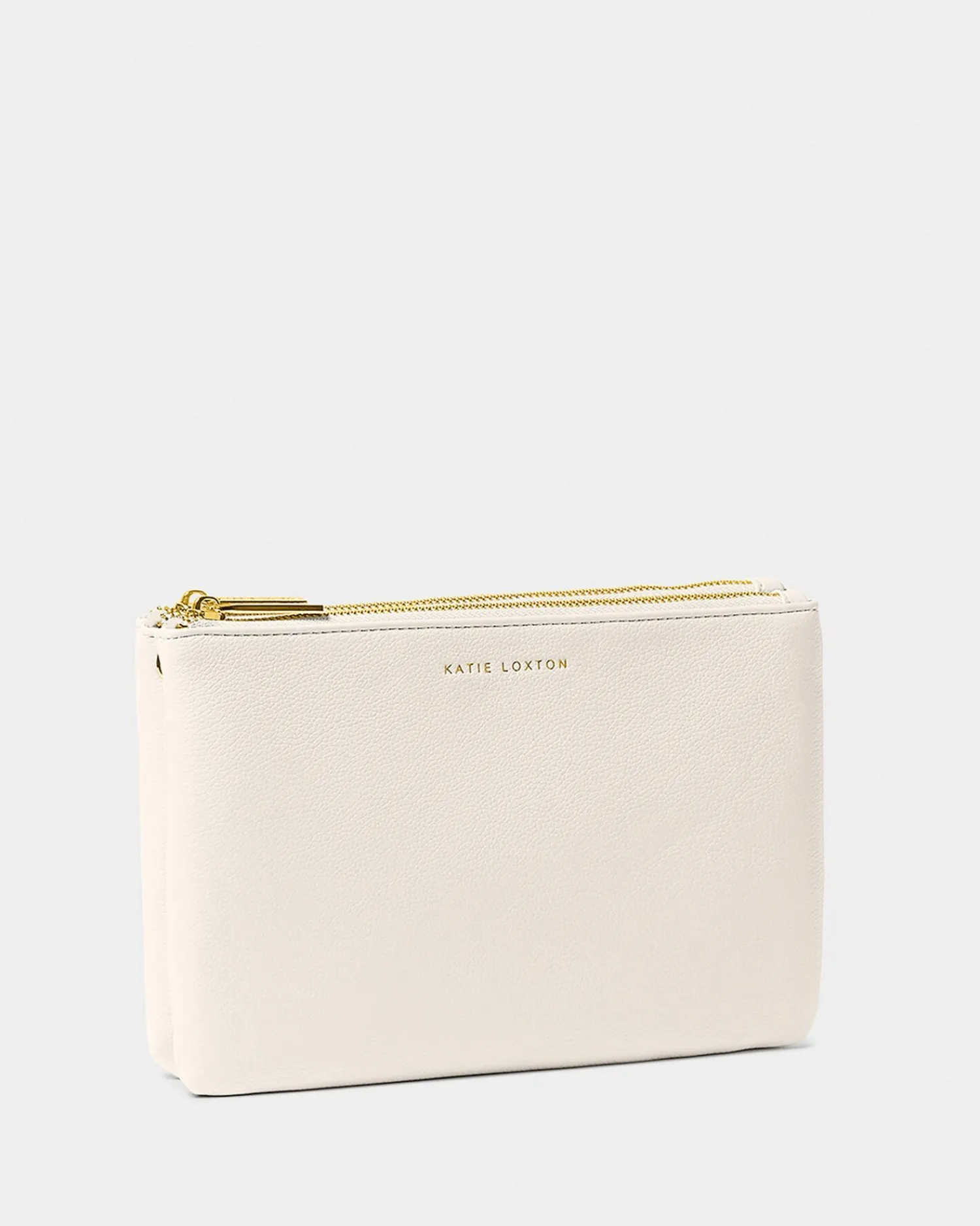 Katie Loxton Duo Pouch Off White New