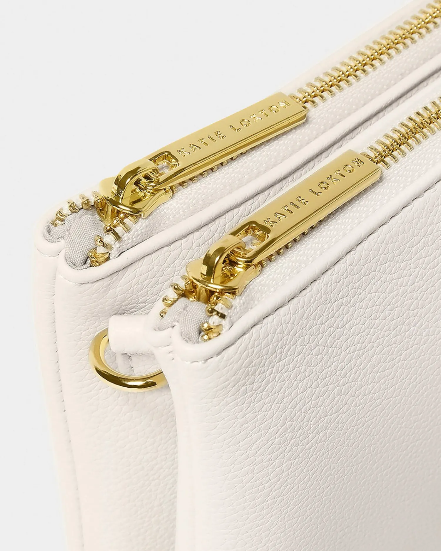 Katie Loxton Duo Pouch Off White New