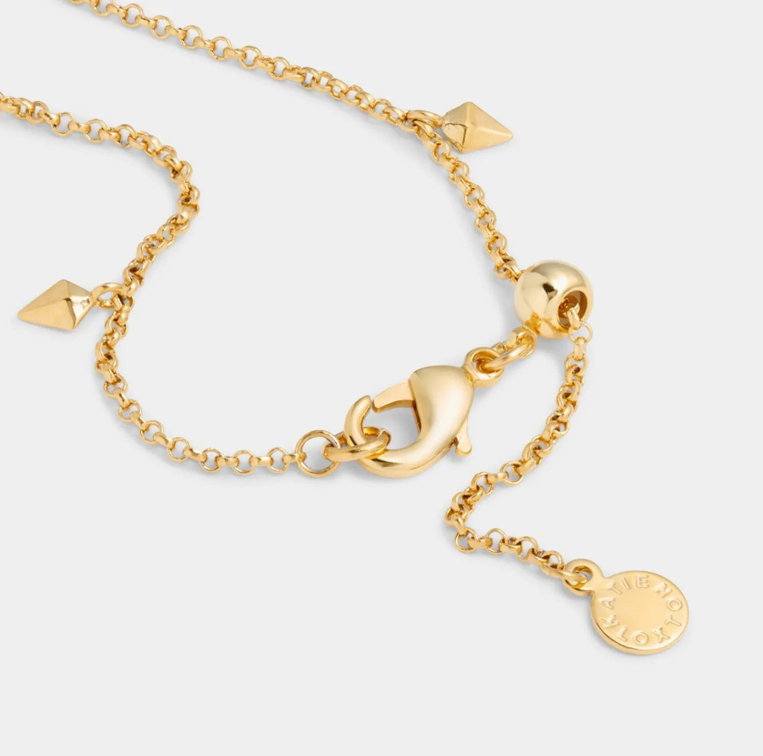 Katie Loxton Estee Waterproof Gold Charm Bracelet Hot