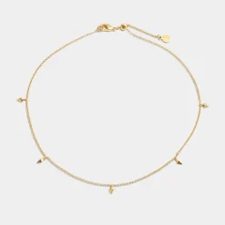 Katie Loxton Estee Waterproof Gold Charm Choker Sale