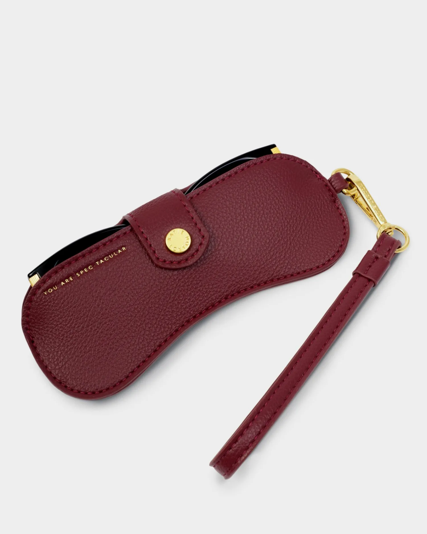 Katie Loxton Everyday Glasses Case Cherry Discount
