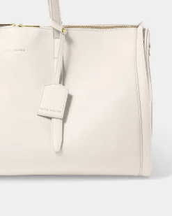 Katie Loxton Fold-Out Garment Weekend Bag Off White Sale