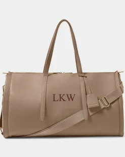 Katie Loxton Fold-Out Garment Weekend Bag Mocha
