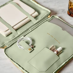 Katie Loxton Folio Laptop Case Sage Sale