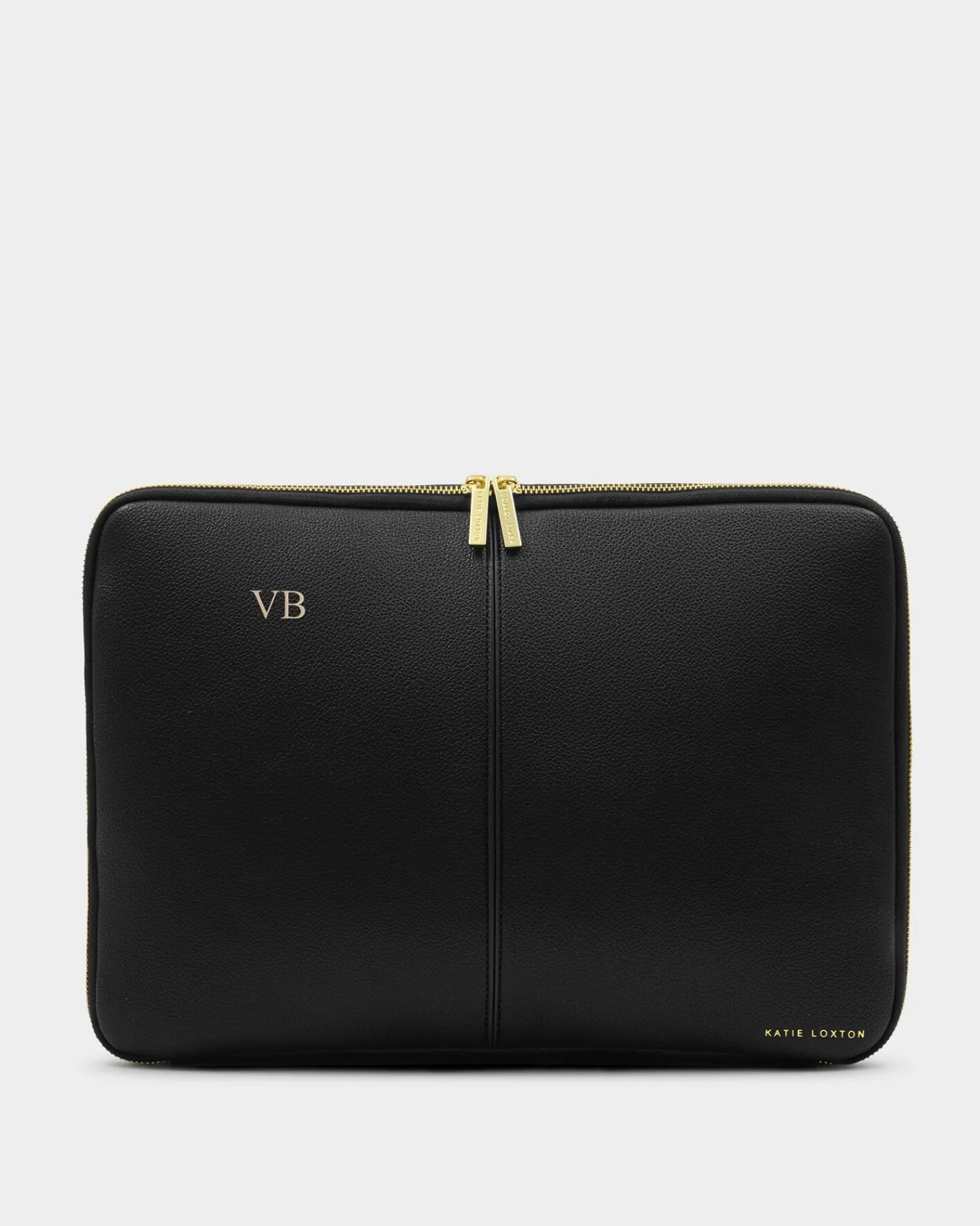 Katie Loxton Folio Laptop Case Black Best