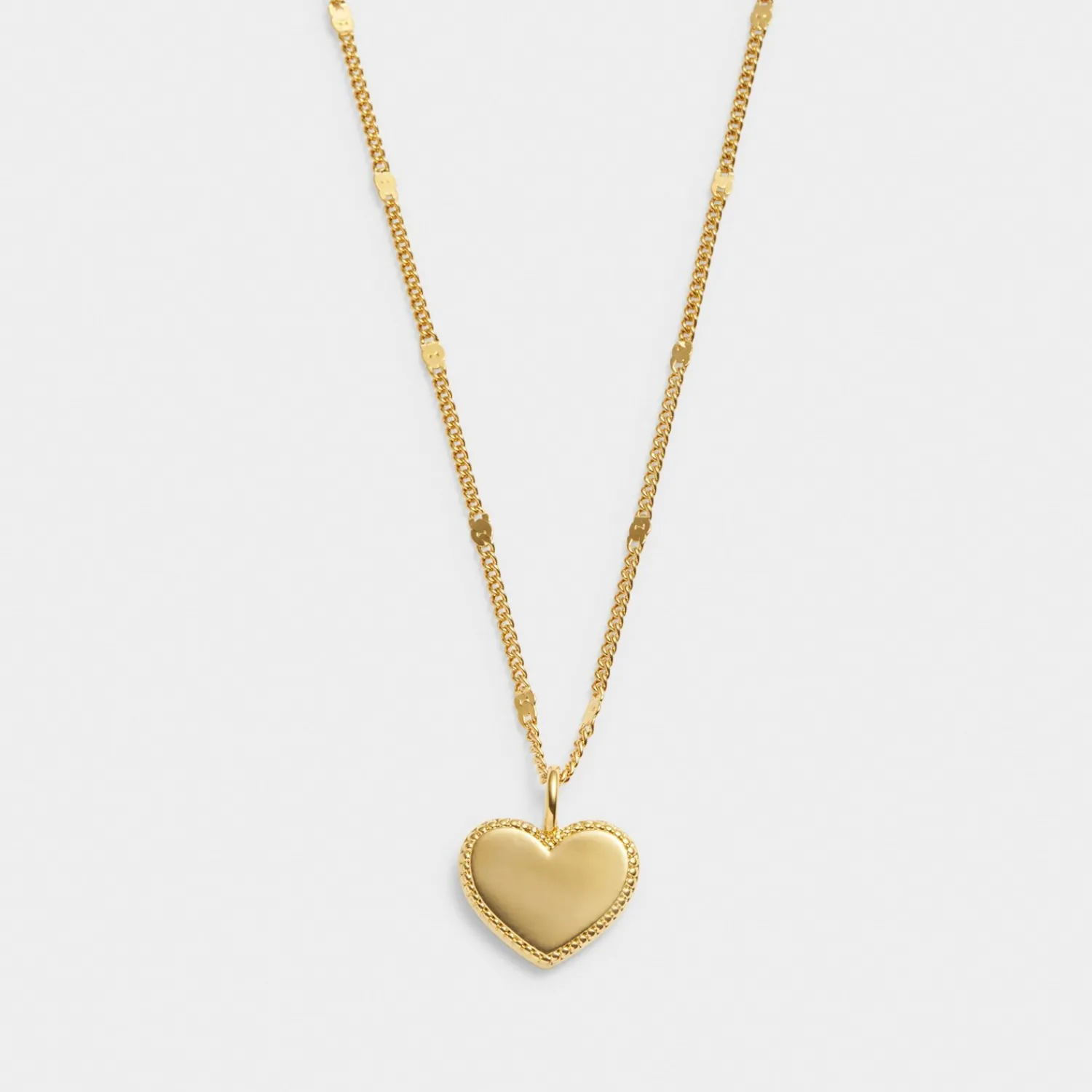 Katie Loxton Forever' Waterproof Gold Heart Necklace Clearance
