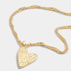 Katie Loxton Friendship' Waterproof Gold Heart Bracelet Hot