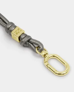 Katie Loxton Gia Bag Charm Keyring Pewter Hot