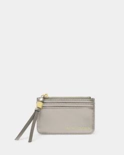 Katie Loxton Gift Boxed Coin & Card Holder Pewter