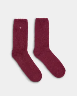 Katie Loxton Gift Boxed Fluffy Socks Cherry Outlet