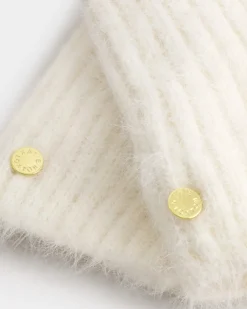 Katie Loxton Gift Boxed Hat & Mittens Set White Outlet
