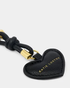 Katie Loxton Gift Boxed Keyring Black Hot