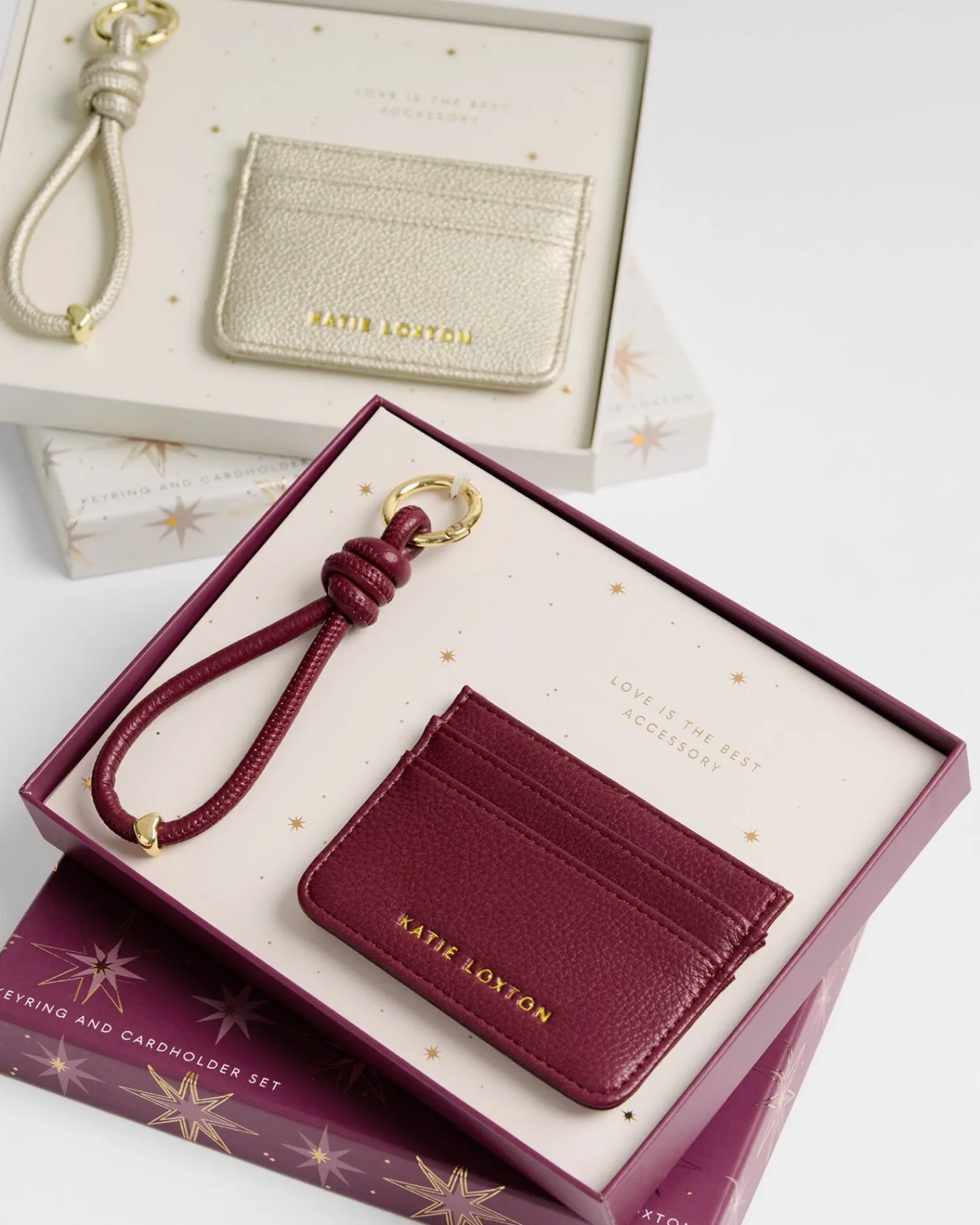 Katie Loxton Gift Boxed Keyring & Card Holder Hot