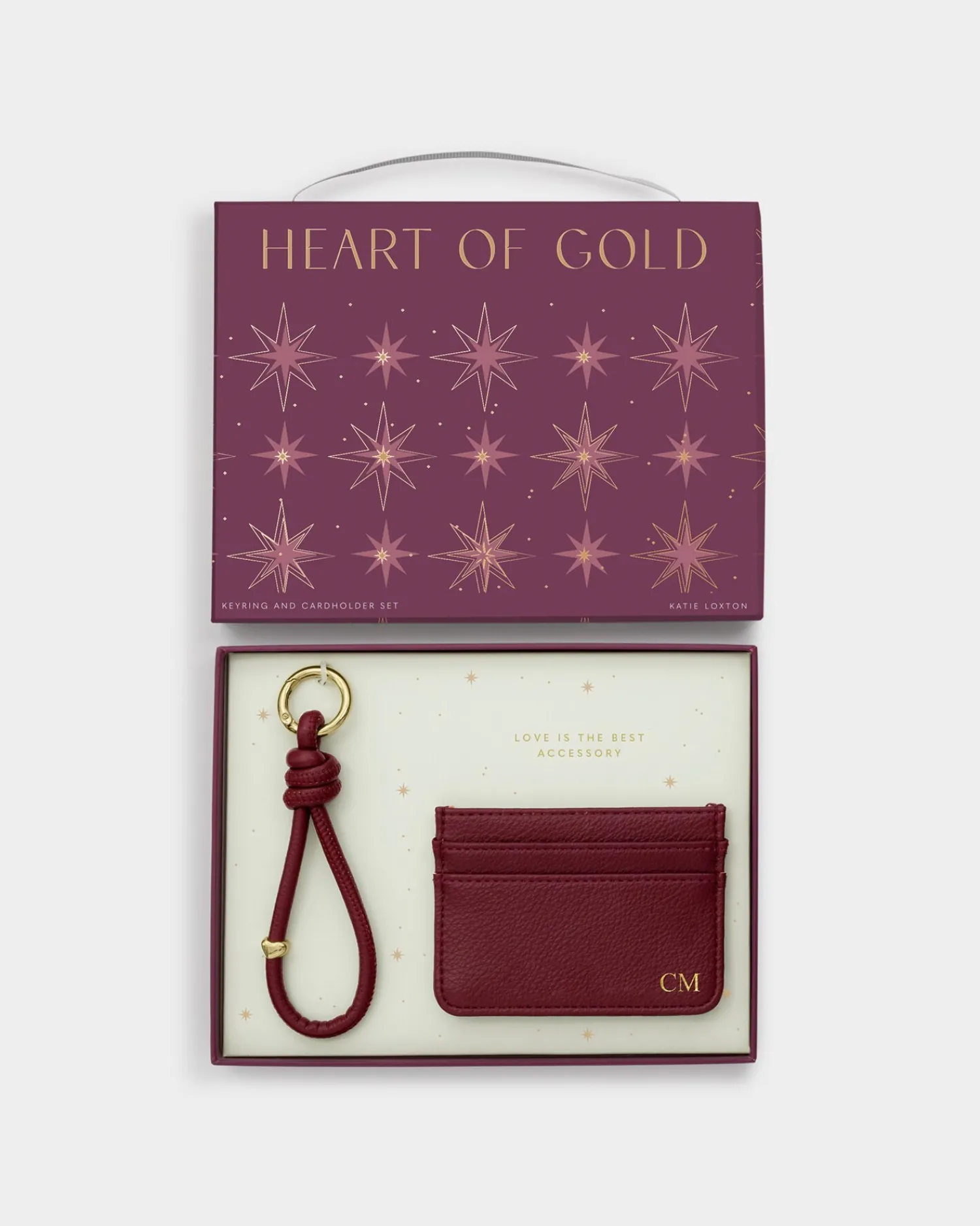 Katie Loxton Gift Boxed Keyring & Card Holder Hot