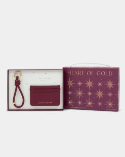 Katie Loxton Gift Boxed Keyring & Card Holder Hot