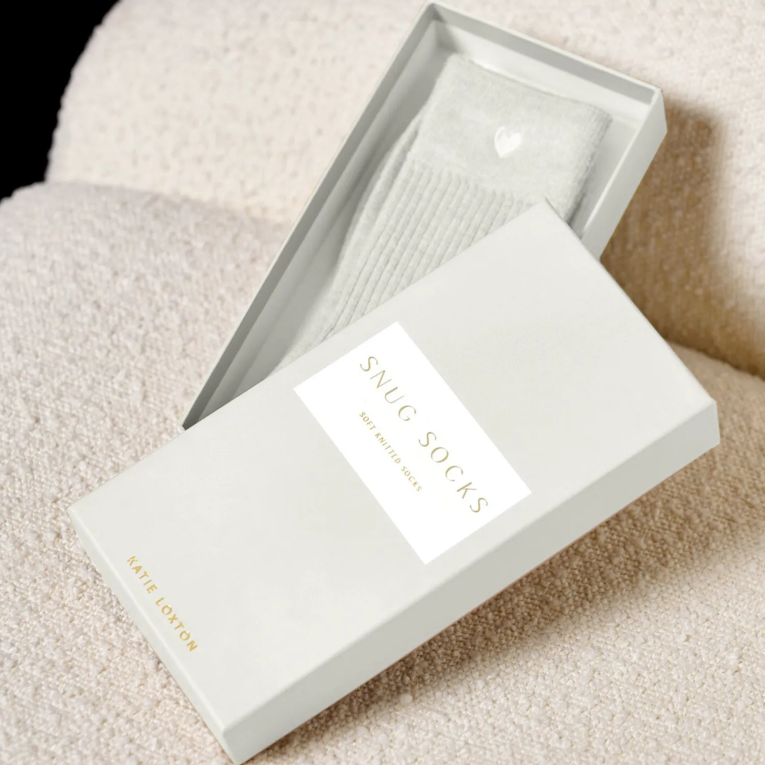Katie Loxton Gift Boxed Socks Off White Online