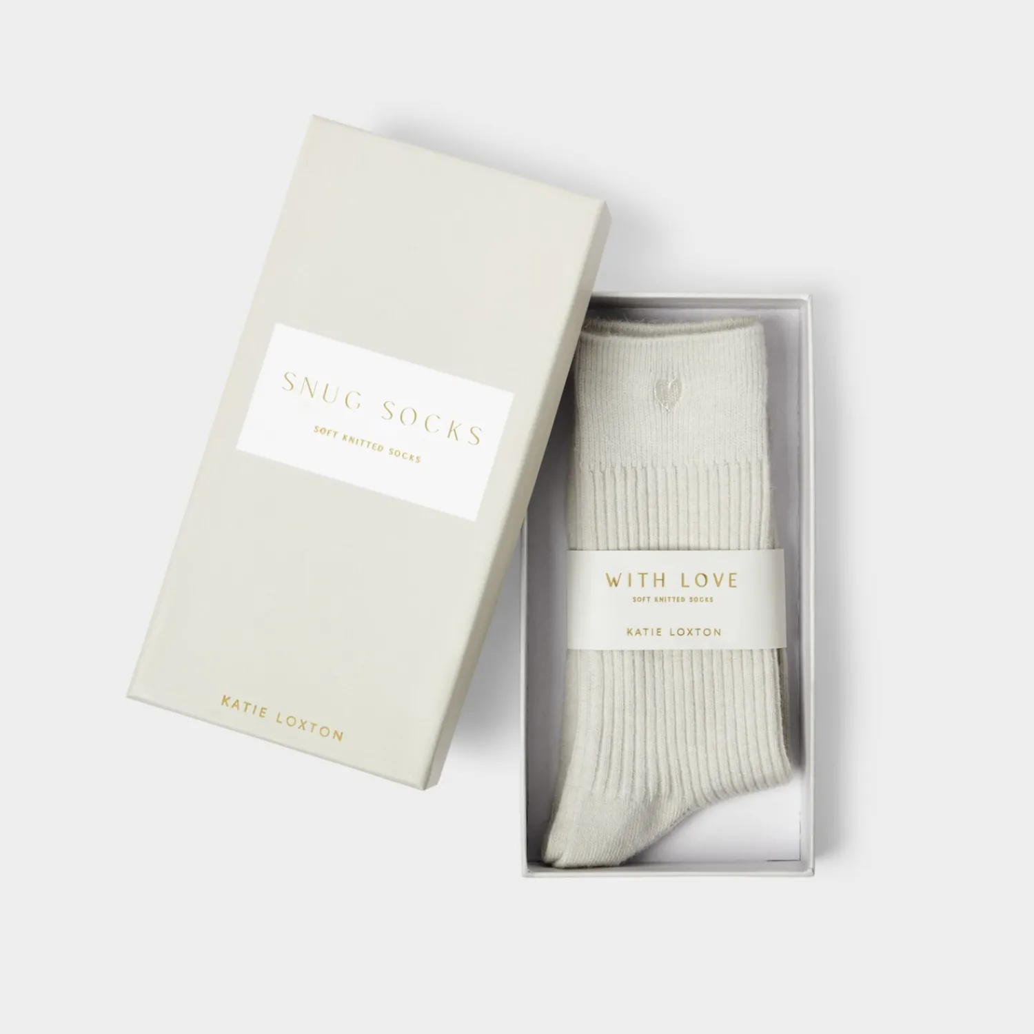 Katie Loxton Gift Boxed Socks Off White Online
