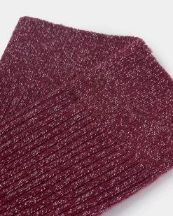 Katie Loxton Gift Boxed Sparkle Socks Cherry Red Clearance