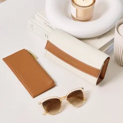 Katie Loxton Glasses And Card Holder Travel Case Cognac