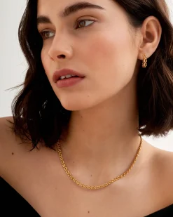 Katie Loxton Grecian Waterproof Gold Link Necklace Best