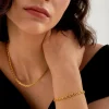 Katie Loxton Grecian Waterproof Gold Link Bracelet Clearance