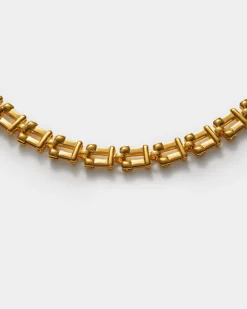 Katie Loxton Grecian Waterproof Gold Link Bracelet Clearance