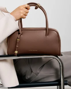 Katie Loxton Hadley Bowling Bag Dark Chocolate Hot