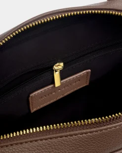 Katie Loxton Hadley Bowling Bag Dark Chocolate Hot