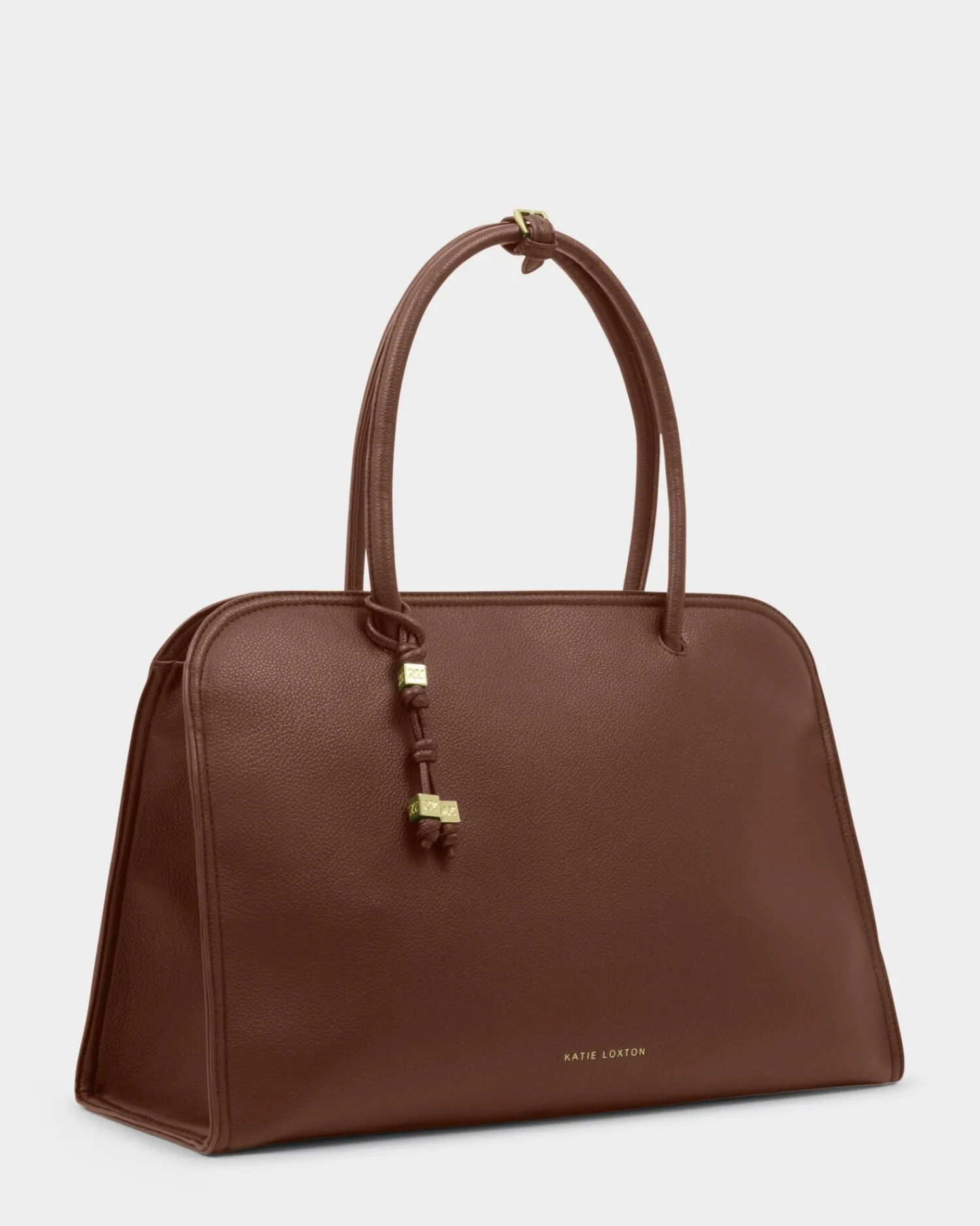 Katie Loxton Hadley Shoulder Tote Bag Dark Chocolate Hot