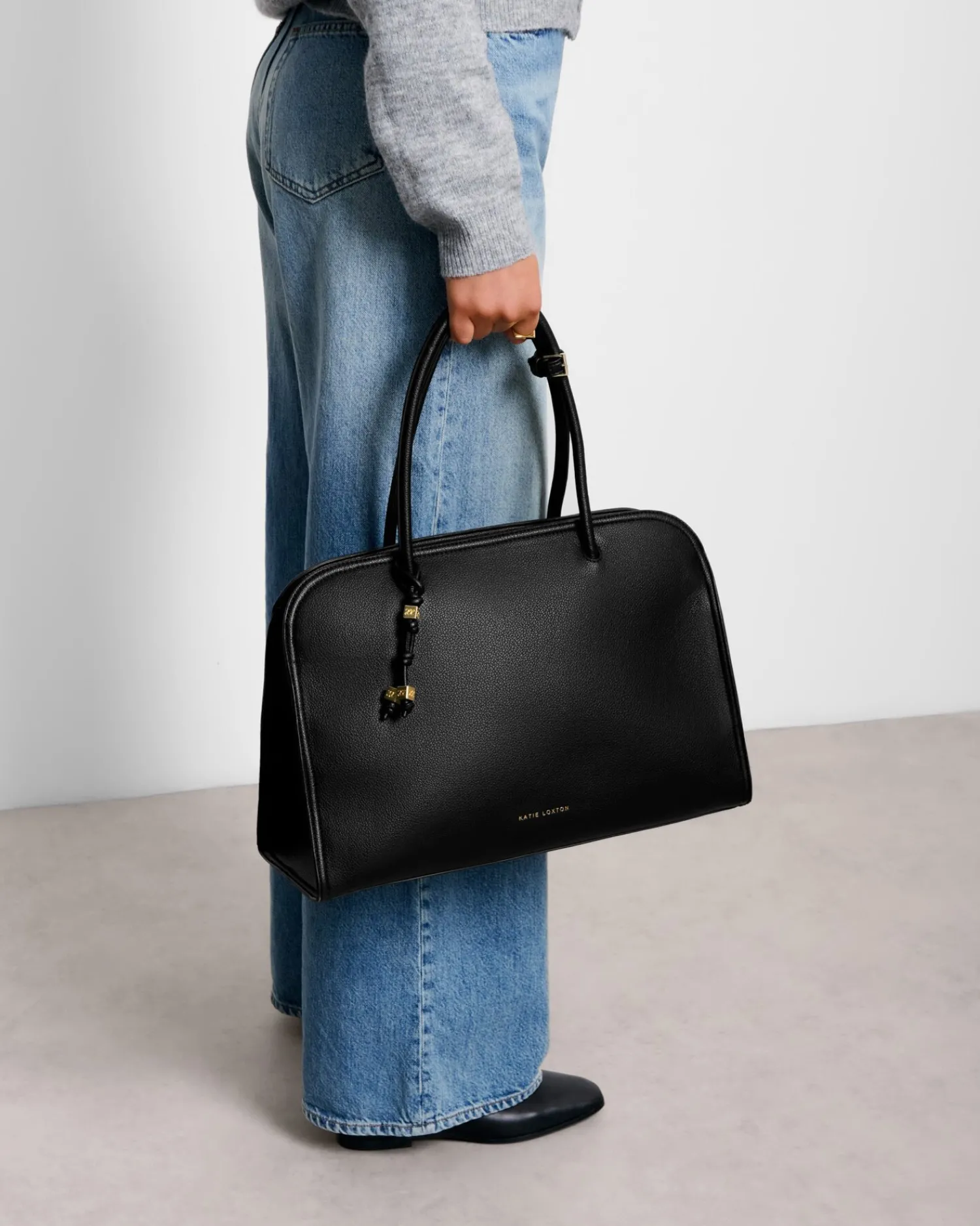 Katie Loxton Hadley Shoulder Tote Bag Black