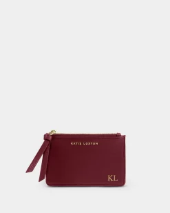 Katie Loxton Hallie Coin & Card Holder Cherry Best