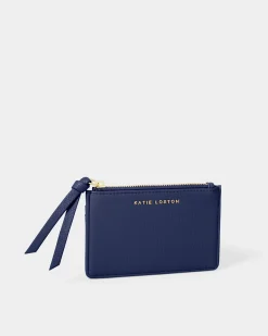 Katie Loxton Hallie Coin And Card Holder Midnight Blue Clearance