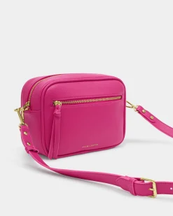 Katie Loxton Hallie Crossbody Bag Fuchsia Hot