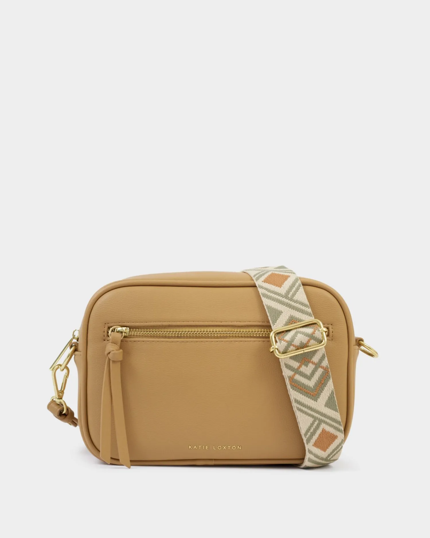 Katie Loxton Hallie Crossbody Bag Camel