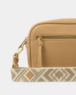 Katie Loxton Hallie Crossbody Bag Camel