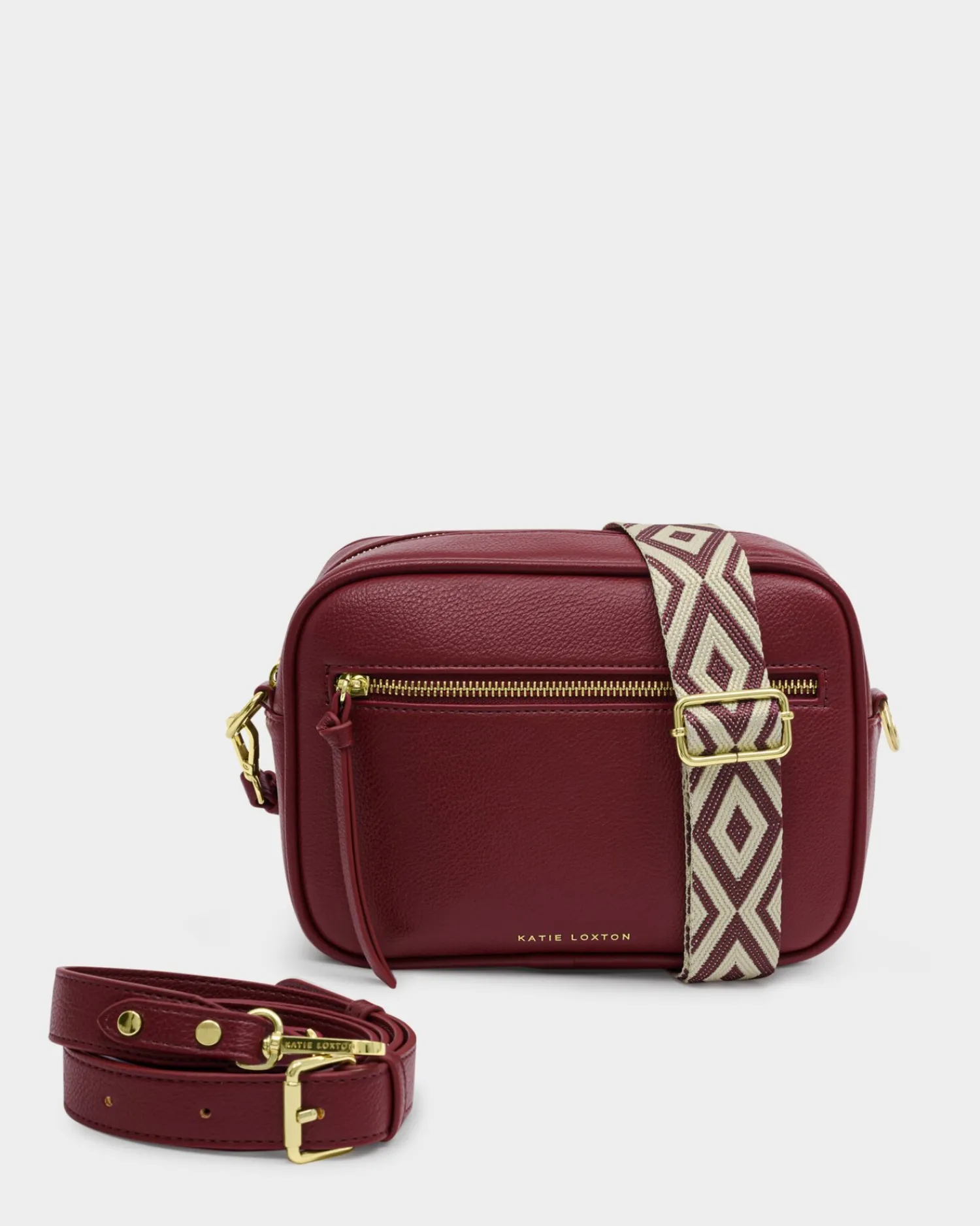 Katie Loxton Hallie Crossbody Bag Cherry
