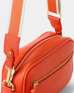 Katie Loxton Hallie Crossbody Bag Deep Orange