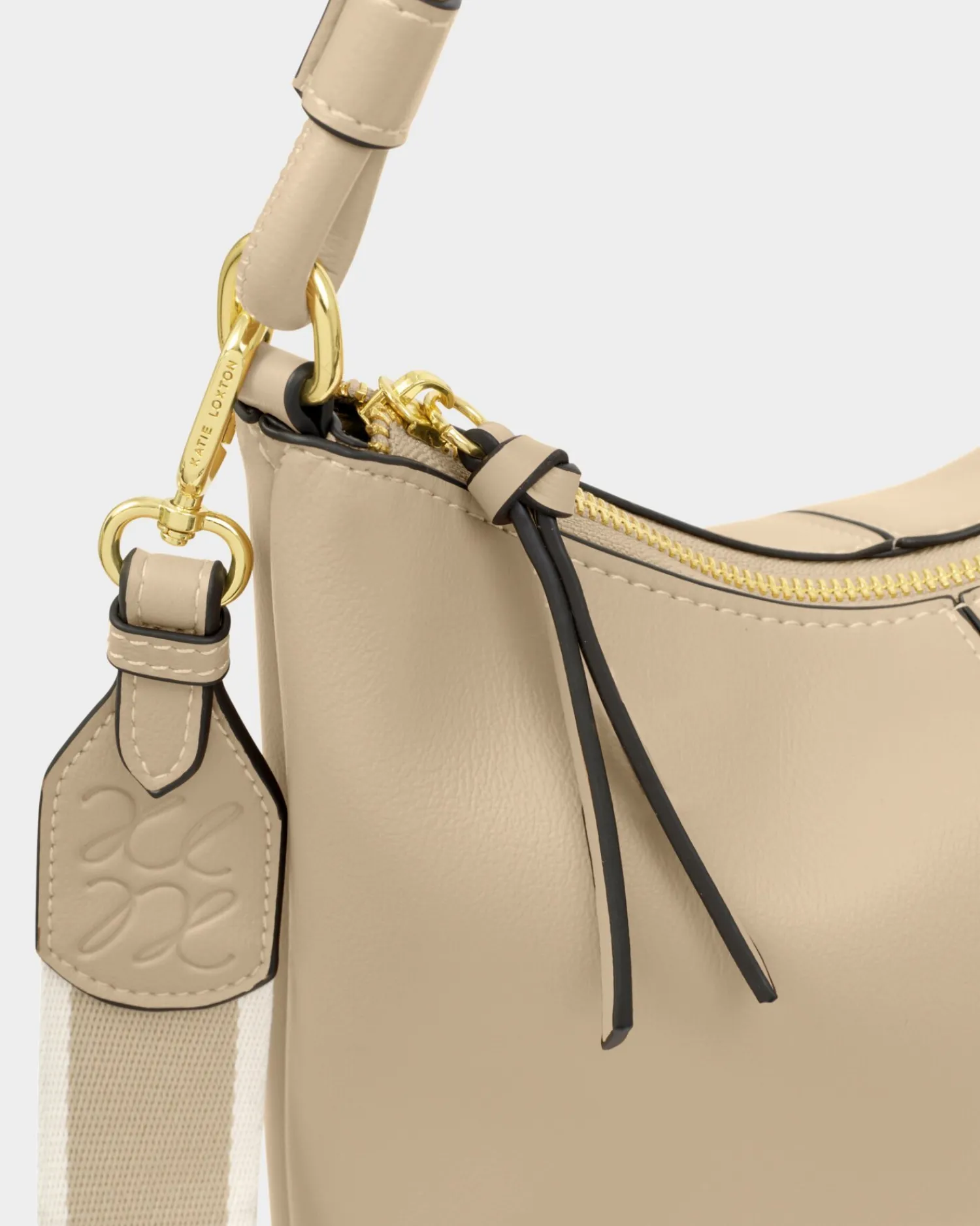 Katie Loxton Hallie Satchel Bag Light Taupe Best