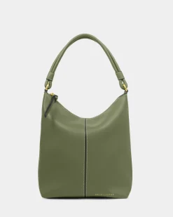 Katie Loxton Hallie Satchel Bag Khaki New