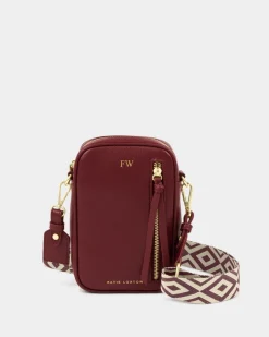 Katie Loxton Hallie Small Crossbody Bag Cherry Hot