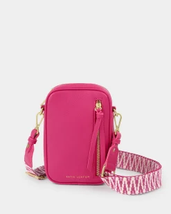 Katie Loxton Hallie Small Crossbody Bag Fuchsia Sale