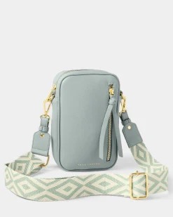 Katie Loxton Hallie Small Crossbody Bag Duck Egg Blue Best