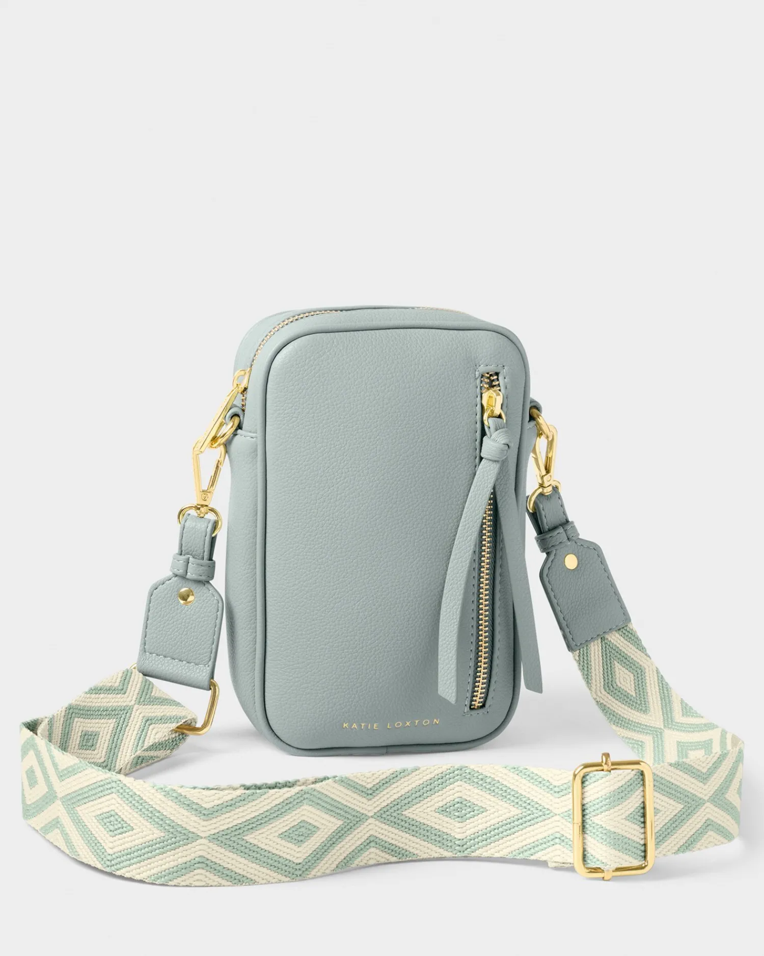 Katie Loxton Hallie Small Crossbody Bag Duck Egg Blue Best