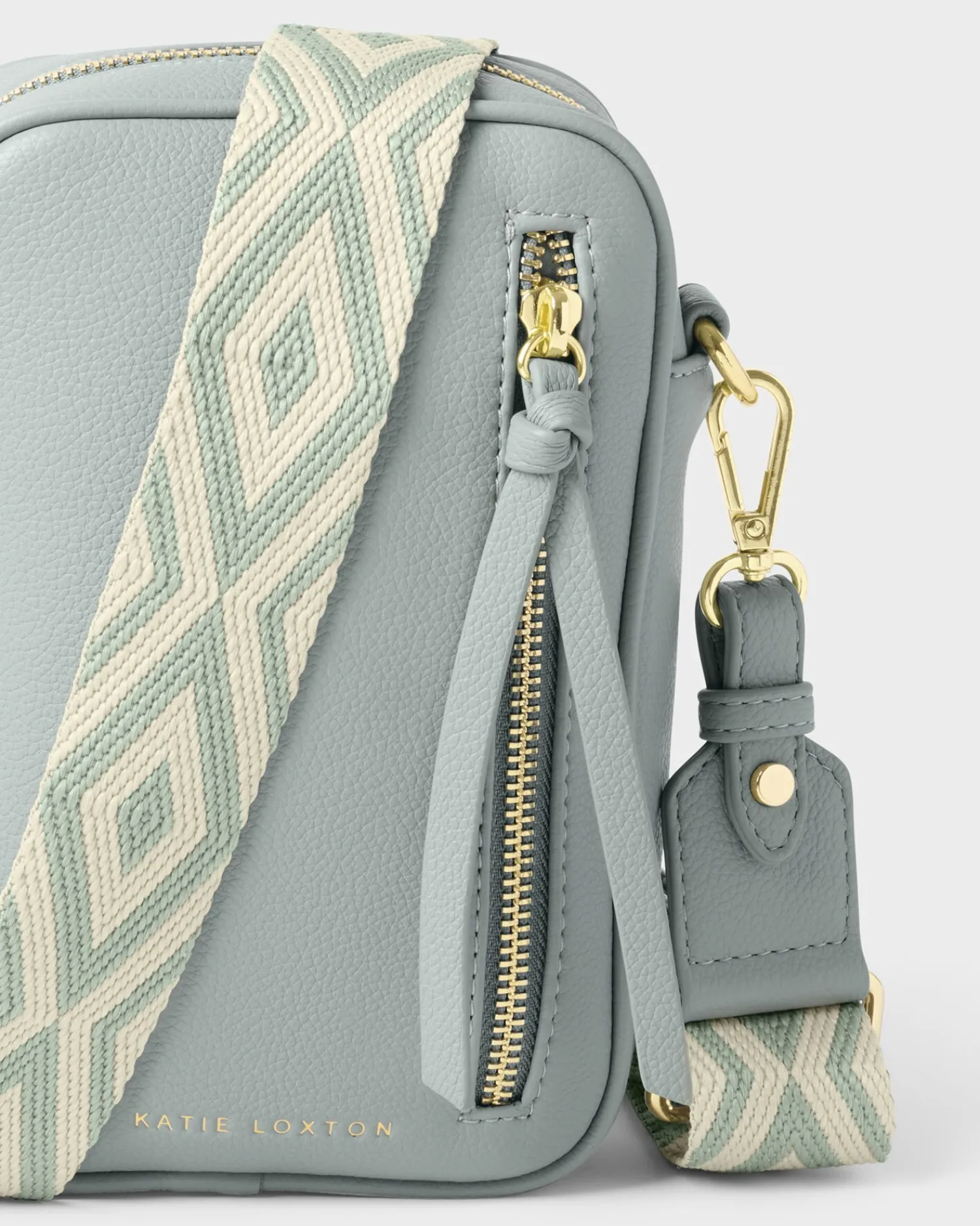 Katie Loxton Hallie Small Crossbody Bag Duck Egg Blue Best