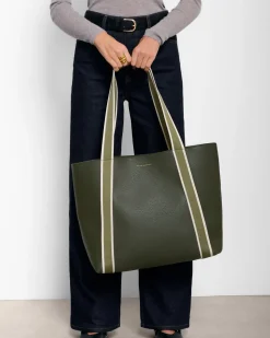 Katie Loxton Hallie Tote Bag Khaki Discount
