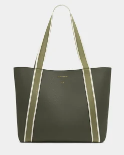 Katie Loxton Hallie Tote Bag Khaki Discount