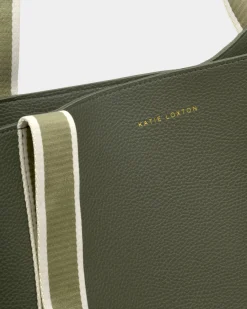 Katie Loxton Hallie Tote Bag Khaki Discount